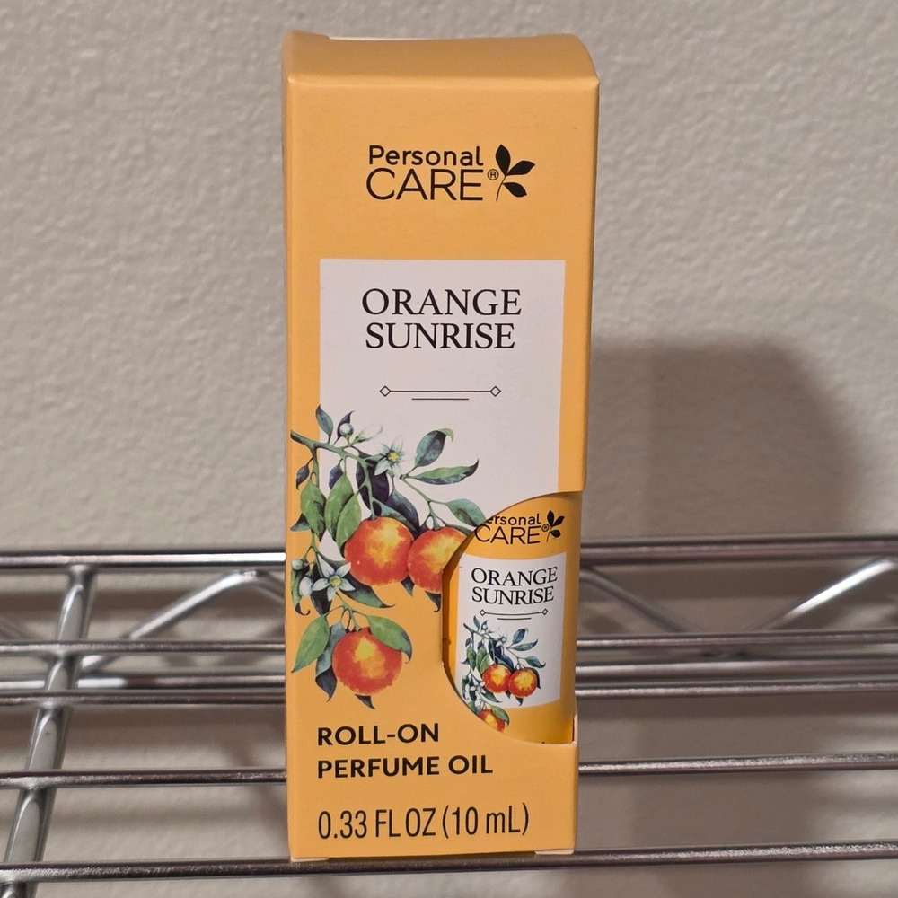 Personal Care Orange Sunrise Roll-On Perfume Oil 0.33 fl oz 10ml Essential Oils